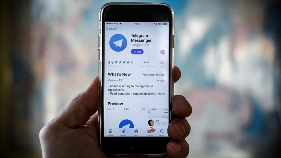 Teismas uždraudė susirašinėjimo programėlę „Telegram“