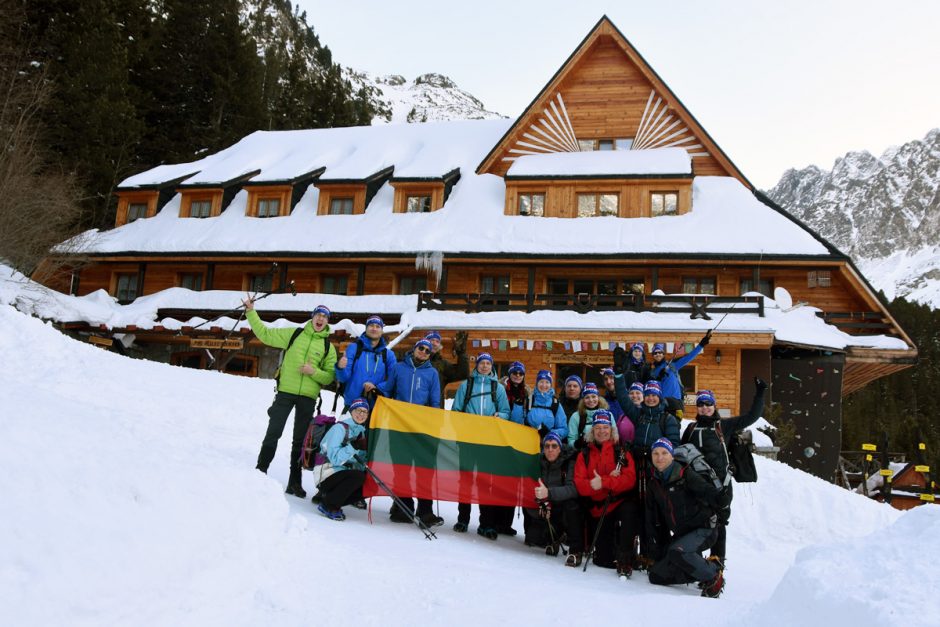 Pirmasis kartas: lietuviai įveikė slovakų mestą kalnų iššūkį