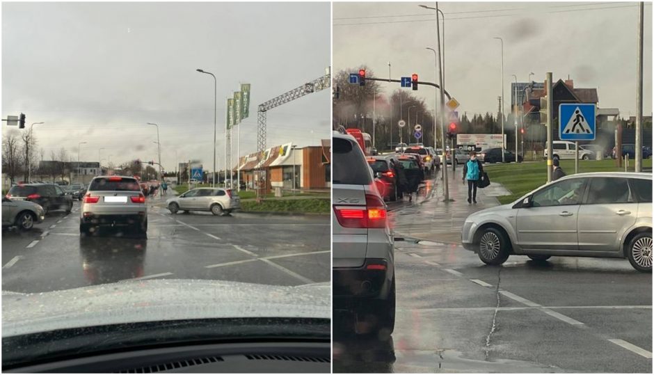 Skaitytoja piktinasi: automobilių spūstys prie „McDonald’s“ restorano tapo kasdienybe (papildyta)