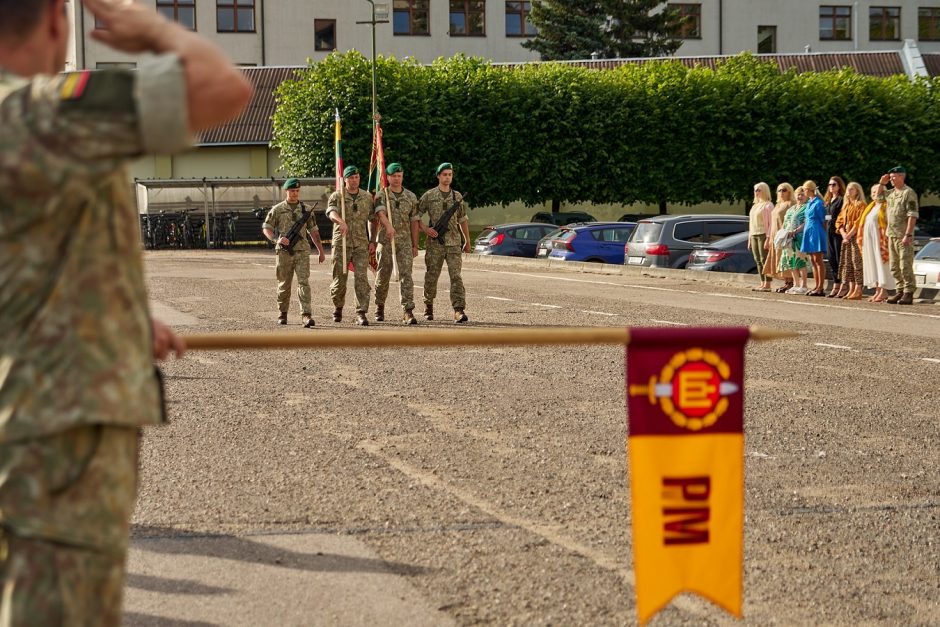 Kariuomenės puskarininkių mokyklai suteiktas P. Lukšio vardas