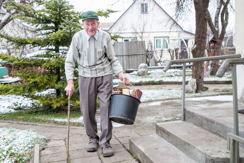 101-ųjų Kalėdų sulaukęs kaunietis: nesinervinkite ir ant nieko nepykite