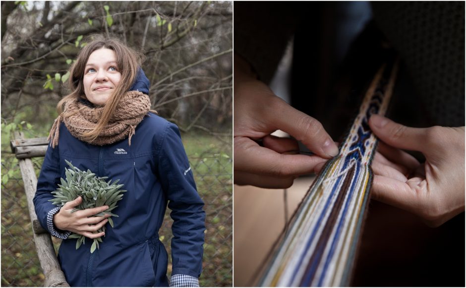 Juostų audimas paslaptingąją Žalčių Laurą sugrąžino arčiau protėvių šaknų