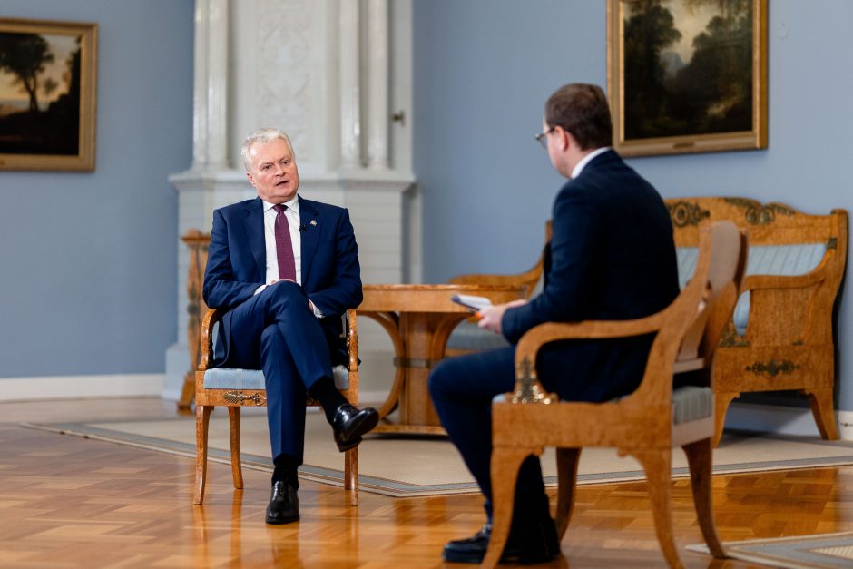 G. Nausėda: tradicija laimėjusiai partijai pavesti formuoti Vyriausybę neiškalta akmenyje