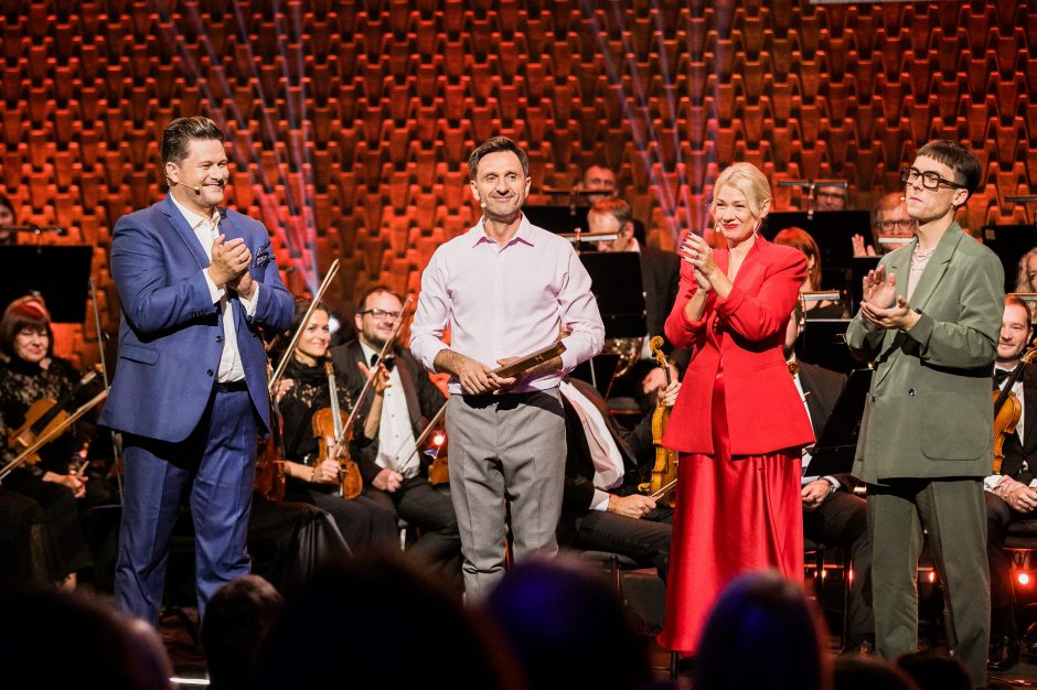 Muzikiniame projekte „Maestro“ triumfavęs D. Kazlauskas: šį valsą skiriu savo žmonai