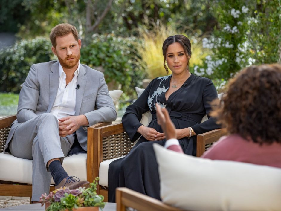 Princo Harry ir M. Markle interviu su O. Winfrey – TV3 eteryje