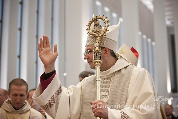 Birželio 24-ąją vyskupas K. Kėvalas pradės Kauno arkivyskupo metropolito tarnystę