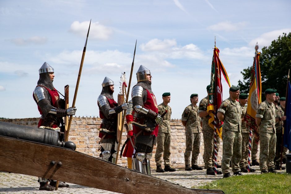 Kryžkalnyje minima Lietuvos kariuomenės Sausumos pajėgų diena