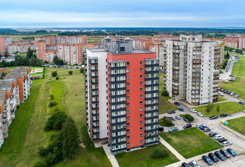 Klaipėda išsiskiria aktyvumu daugiabučių renovacijoje