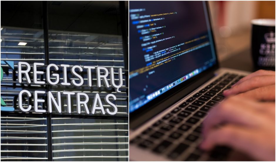 Registrų centras: sistemų veiklos atstatymas – per naktį  