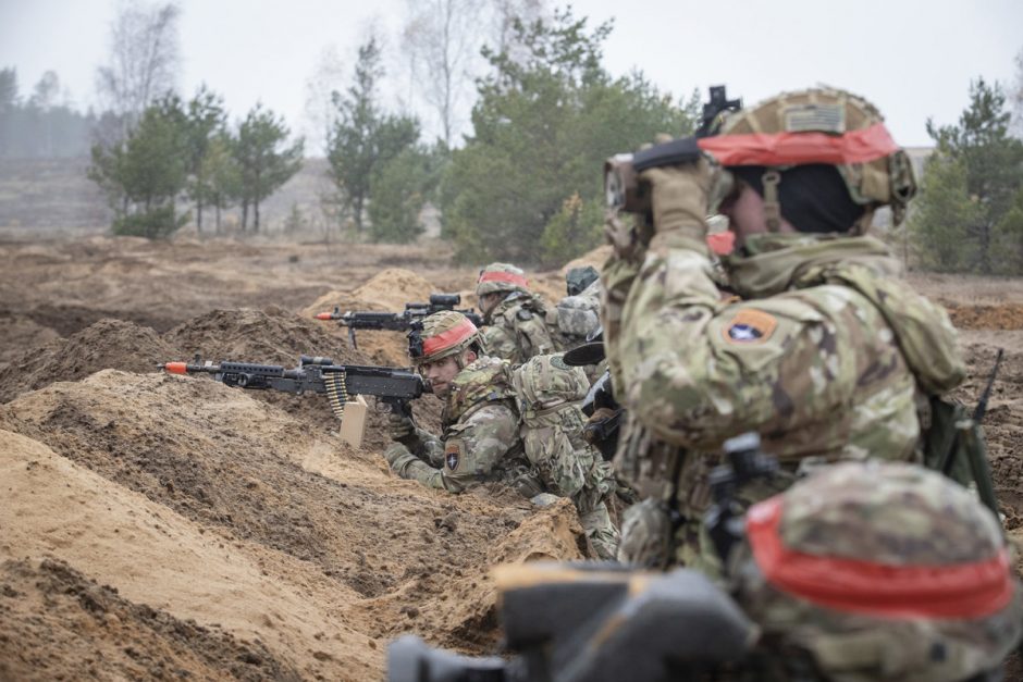 Pabradėje baigėsi vienos didžiausių šių metų karinių pratybų