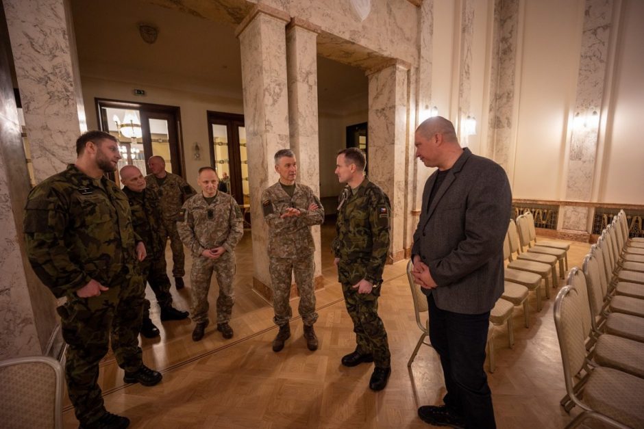 Lietuvos ir Čekijos kariuomenių vadai sutarė dėl tolesnio bendradarbiavimo