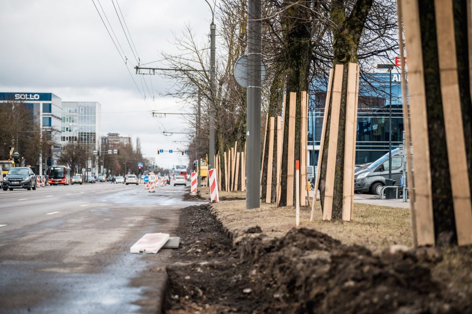 Savanorių prospekto atkarpoje – pokyčiai