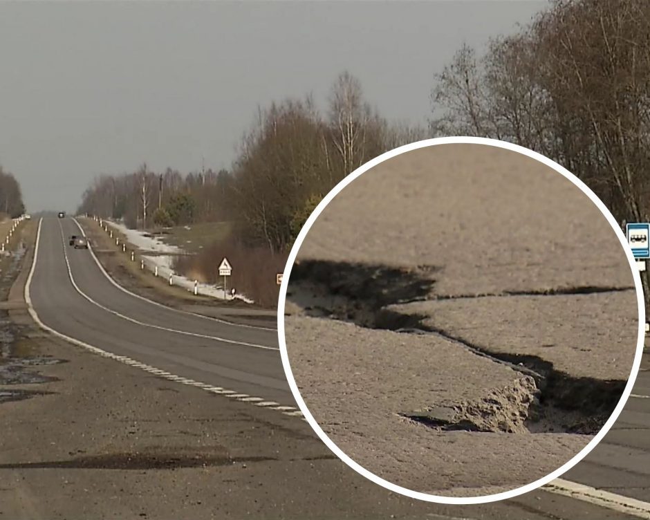 Įvardijo, kada planuojama baigti „betonke“ vadinamo kelio remonto darbus