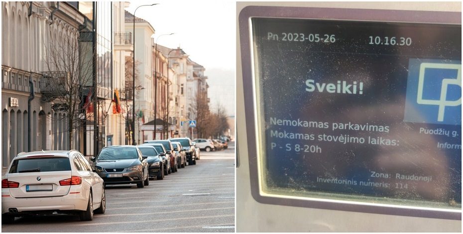 Žinia vairuotojams: visame mieste – nemokamas parkavimas, bet bus ir eismo ribojimų