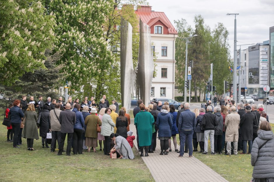Vilniuje atidarytas J. Jablonskio skveras