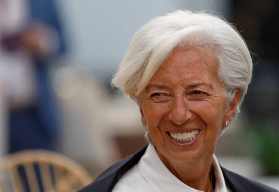C. Lagarde tapo naująja ECB pirmininke
