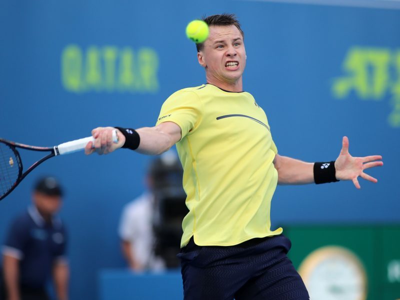 Tenisininkas R. Berankis Prancūzijoje žengė į pusfinalį