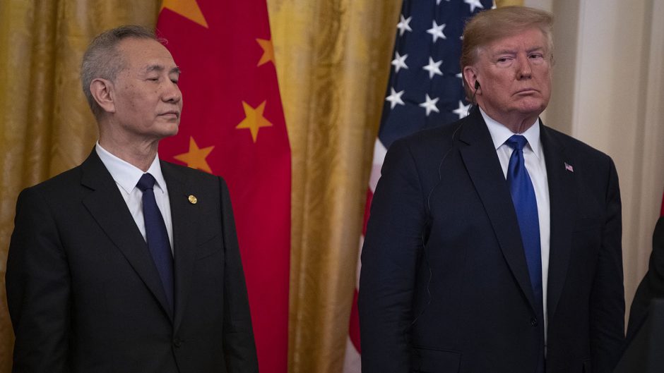 Kinų diplomatijos vadovas: JAV ir Kinija artėja prie „naujo Šaltojo karo slenksčio“