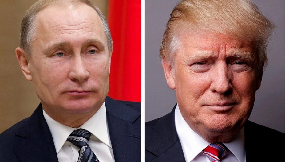 D. Trumpas svarsto galimybę susitikti su V. Putinu