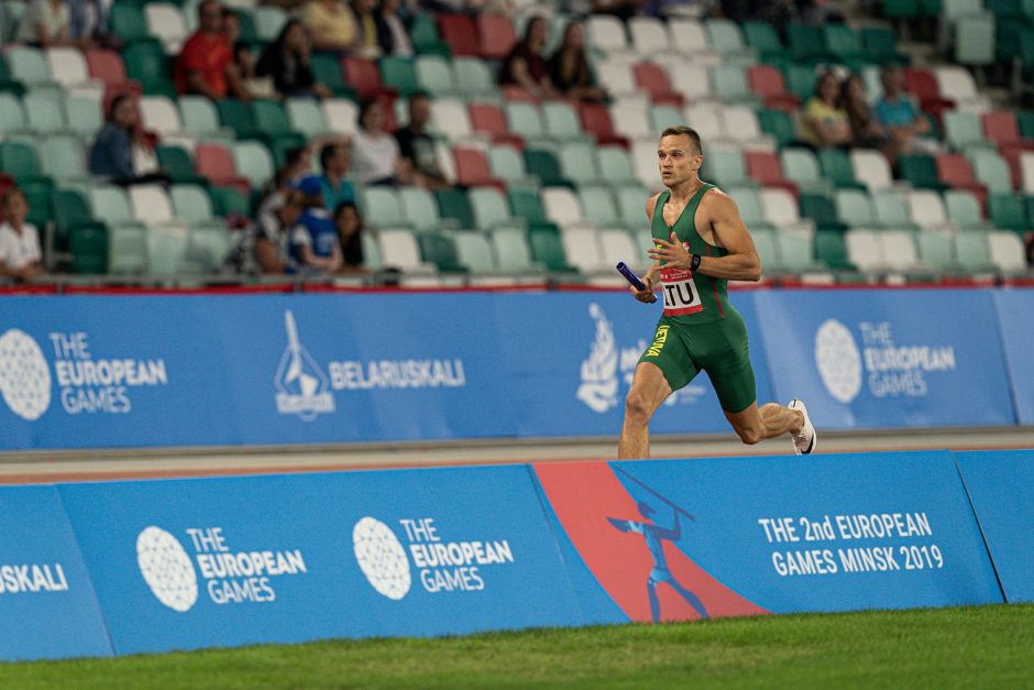 Lietuvos lengvaatlečiai liko per žingsnį nuo Europos žaidynių pusfinalio