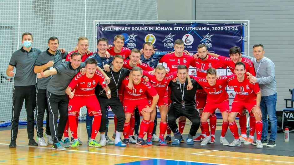 Dar vienas „Žalgiris“ Lietuvos sporto padangėje: pervadinta geriausia salės futbolo ekipa
