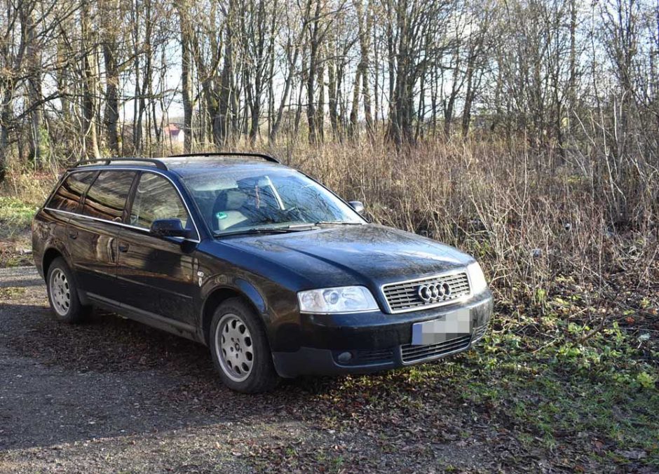 Pasieniečių „laimikis“ – du kontrabandininkų kroviniai ir automobilis „Audi A6“