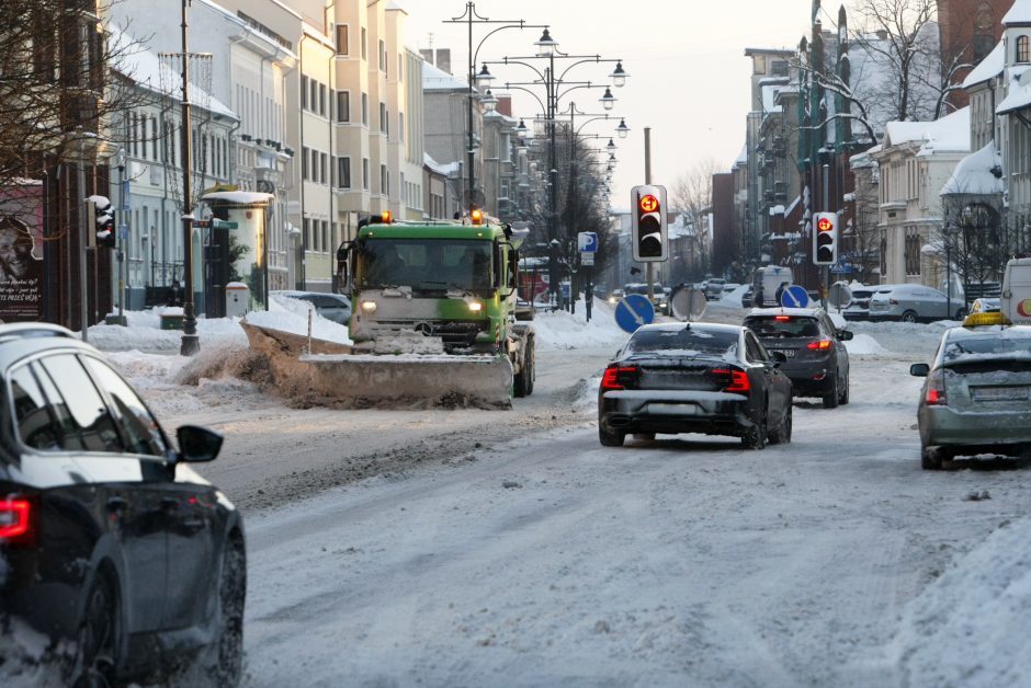 Žiema, sniegas, kelininkai ir politika