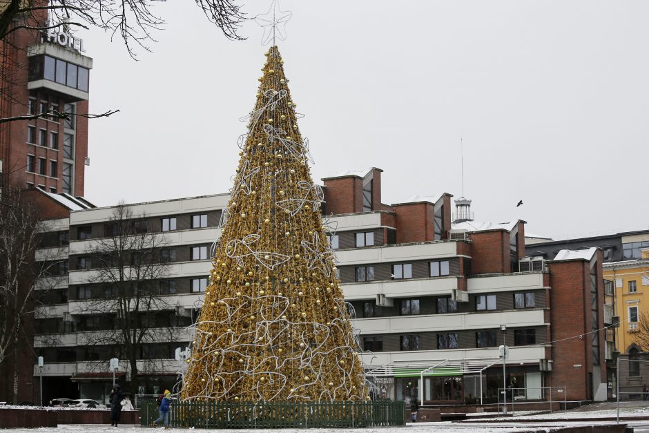 Konkursas kalėdinėms puošmenoms Klaipėdoje