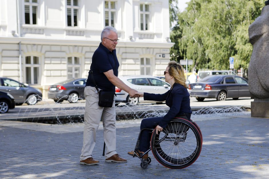 Uostamiestyje prabilta apie asmeninius asistentus neįgaliesiems