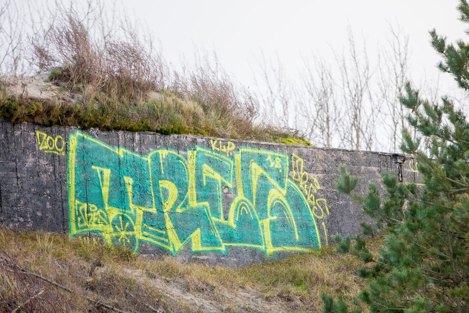 Šokiravo gamtos niokotojai: pajūrio akmenis ir karinį paveldą „gražina“ meno mėgėjai