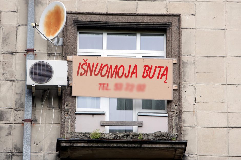 Nuomos investicija: kokie butai išnuomojami greičiausiai?