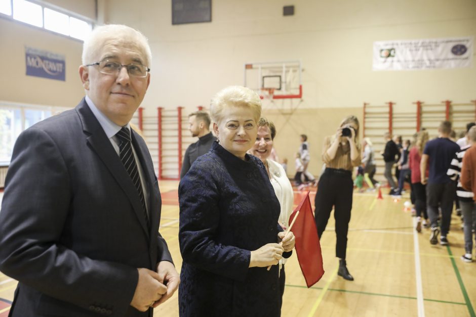 D. Grybauskaitė davė startą „Solidarumo bėgimui“: padėti gali kiekvienas