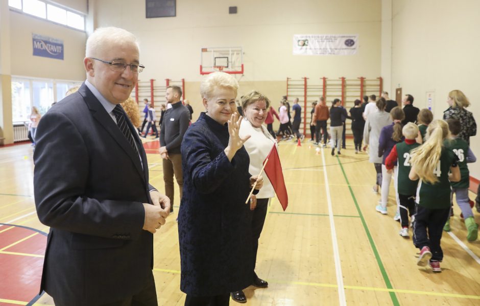 D. Grybauskaitė davė startą „Solidarumo bėgimui“: padėti gali kiekvienas