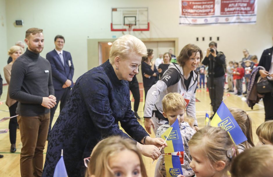 D. Grybauskaitė davė startą „Solidarumo bėgimui“: padėti gali kiekvienas