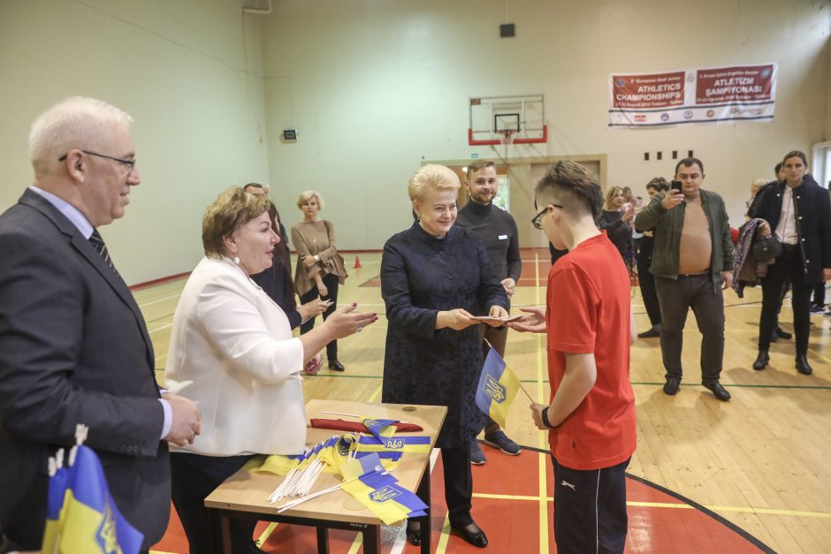 D. Grybauskaitė davė startą „Solidarumo bėgimui“: padėti gali kiekvienas