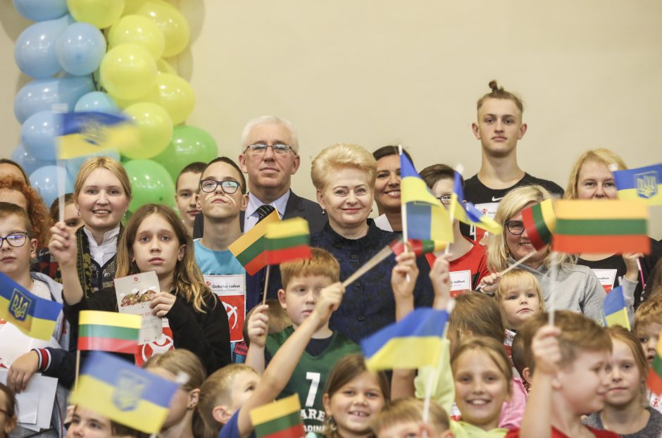 D. Grybauskaitė davė startą „Solidarumo bėgimui“: padėti gali kiekvienas