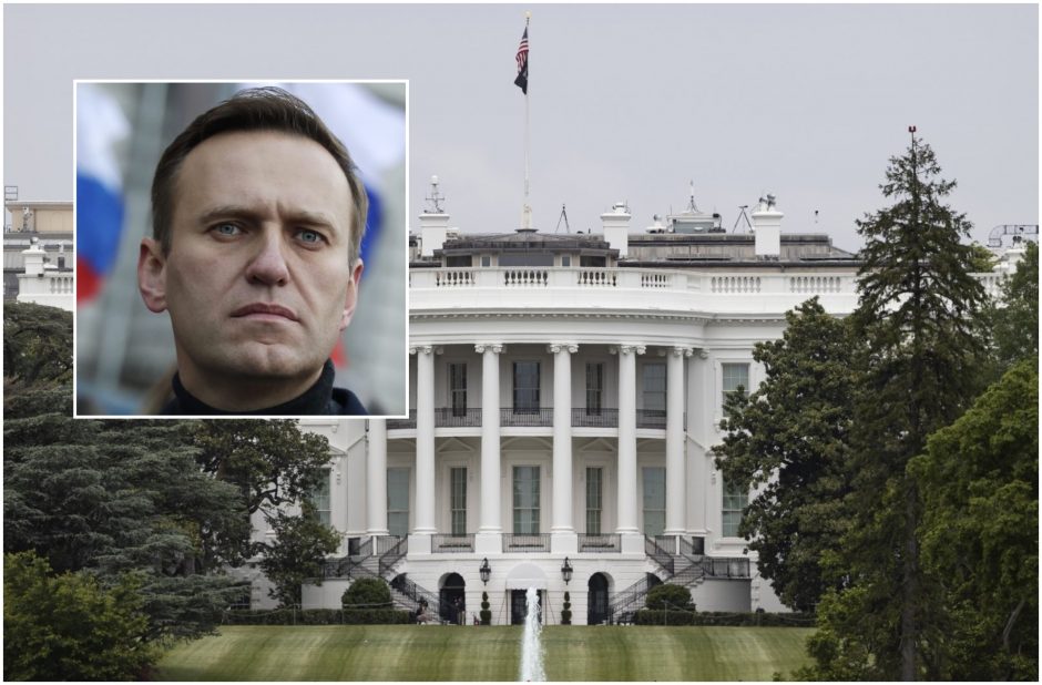 Baltieji rūmai: JAV rengia papildomas sankcijas pagal A. Navalno bylą