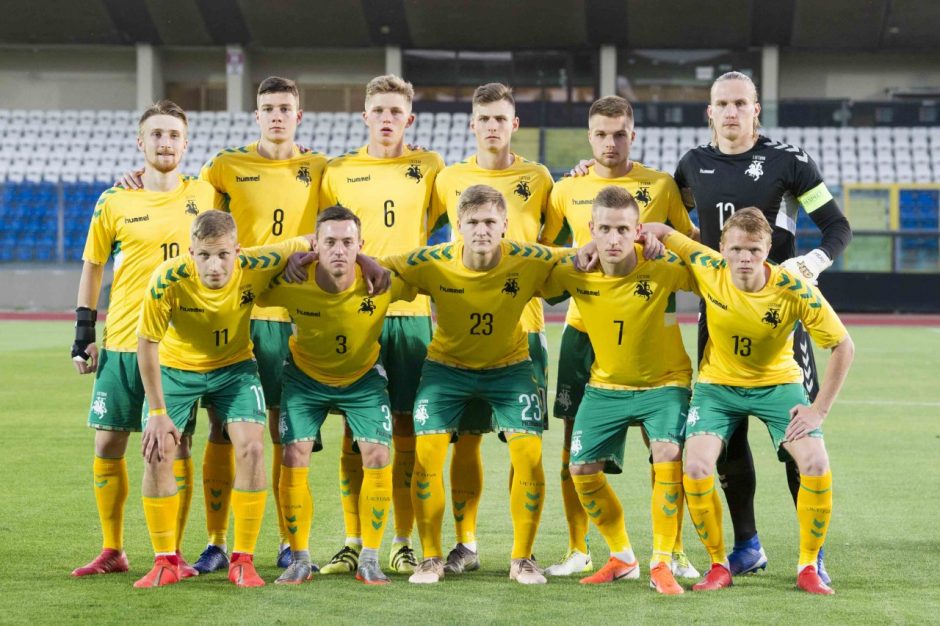 Lietuvos U-21 futbolo rinktinė triuškinama pergale pradėjo Europos čempionato atranką