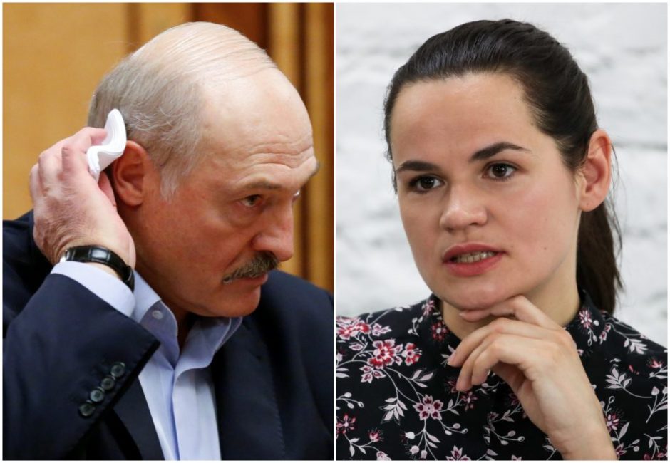 S. Cichanouskaja: A. Lukašenka išvengs teismo, jei savanoriškai atsistatydins