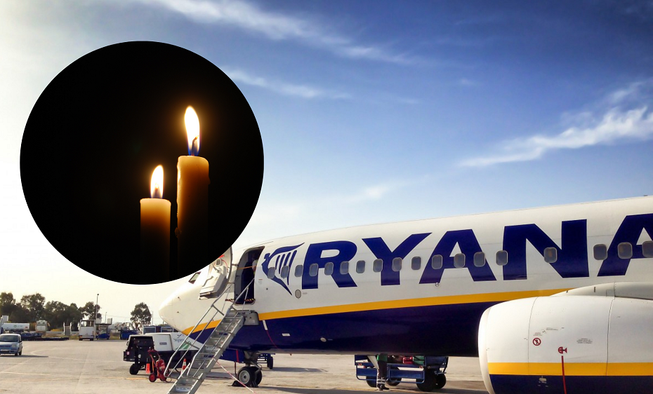 „Ryanair“ lėktuve mirė keleivis