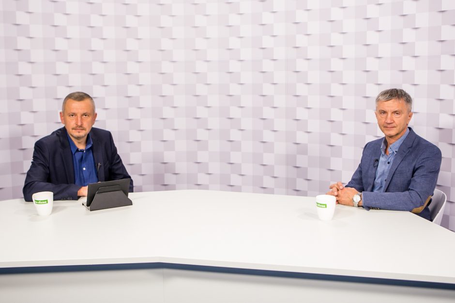 „Kauno dienos“ studijoje – R. Kėvalas: viskas, ką reikia žinoti apie vaikų COVID-19