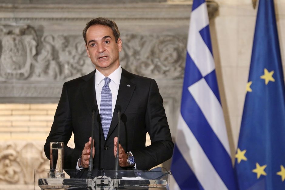 Graikijos premjeras smerkia Turkijos „agresiją“ prieš ES viršūnių susitikimą
