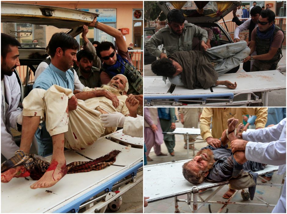 Afganistane įvykdytos kelios Talibano atakos: žuvo penkiolika policijos pareigūnų
