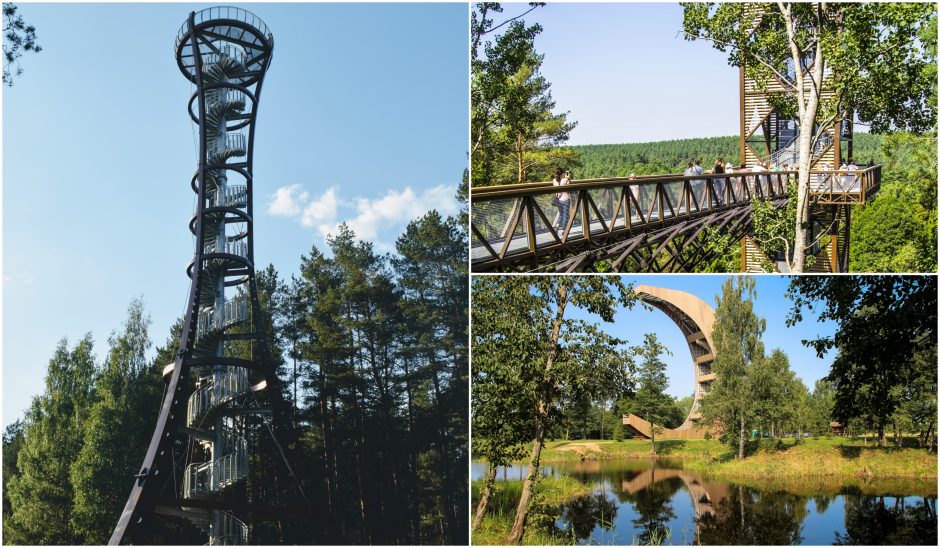 Apžvalgos bokštai – vargas kojoms, poilsis sielai ir akims