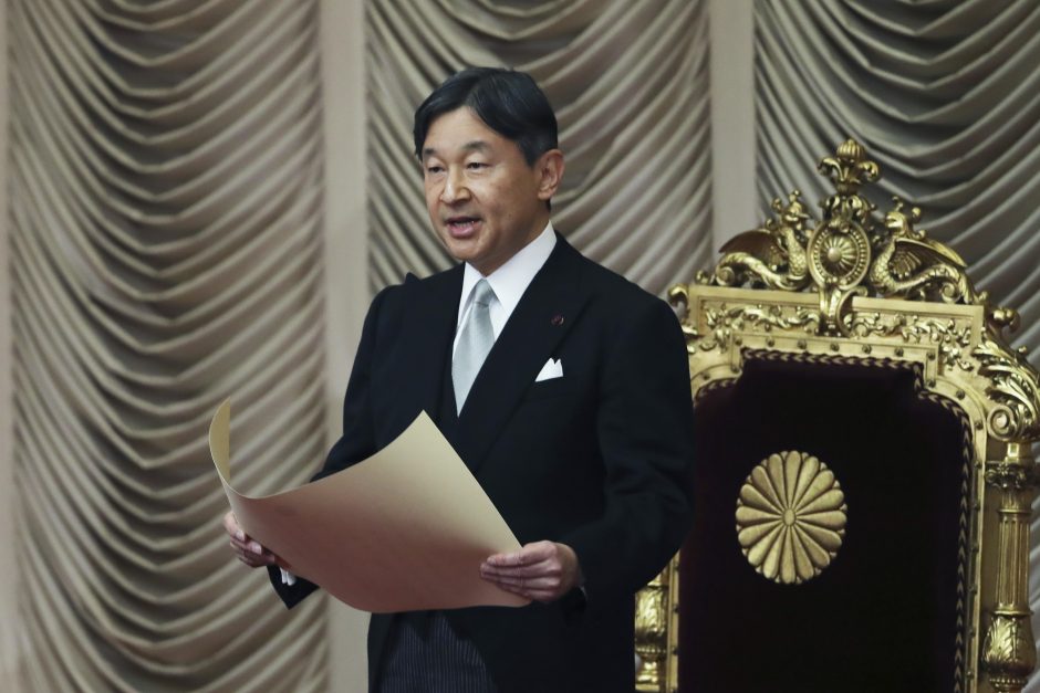 Baiminasi koronaviruso: Japonijoje atšauktas imperatoriaus gimtadienio minėjimas