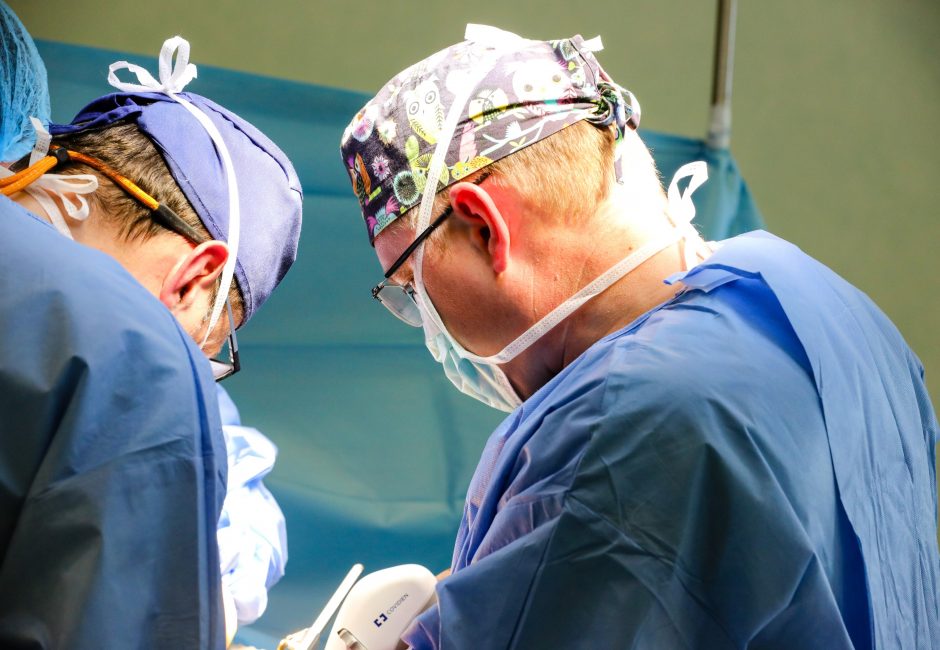 Per mažiau nei savaitę Kauno klinikose atlikta net dešimt organų transplantacijų