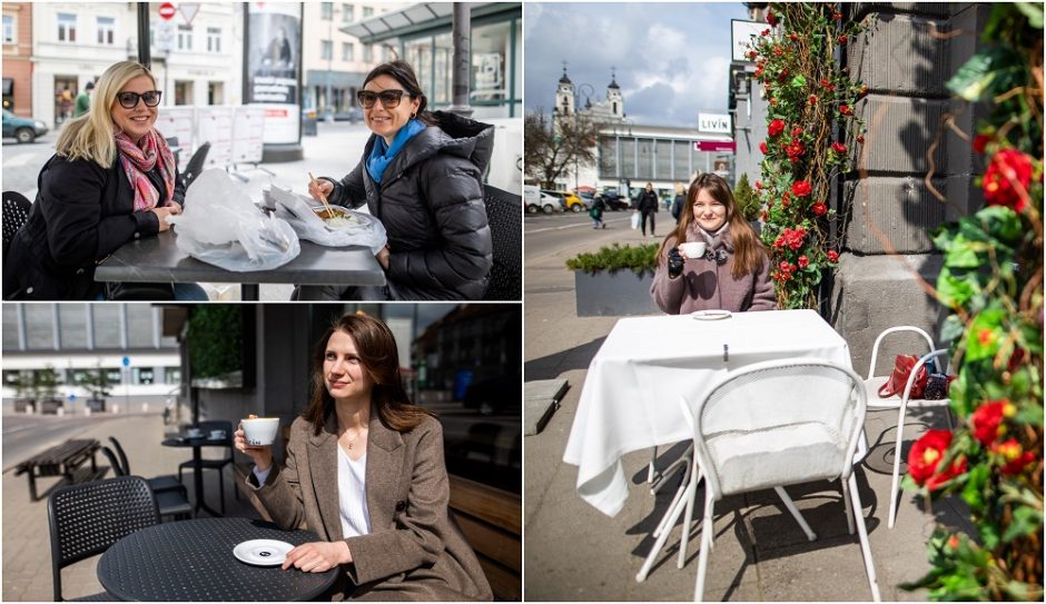 Atsidarantys barai ir restoranai džiaugiasi galimybe dirbti: prastas oras negąsdina