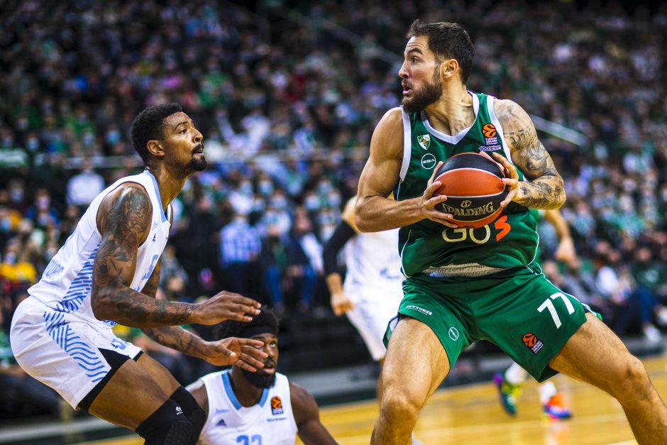 „Žalgiris“ prarado traumą patyrusį J. Lauvergne'ą: ieškos pastiprinimo