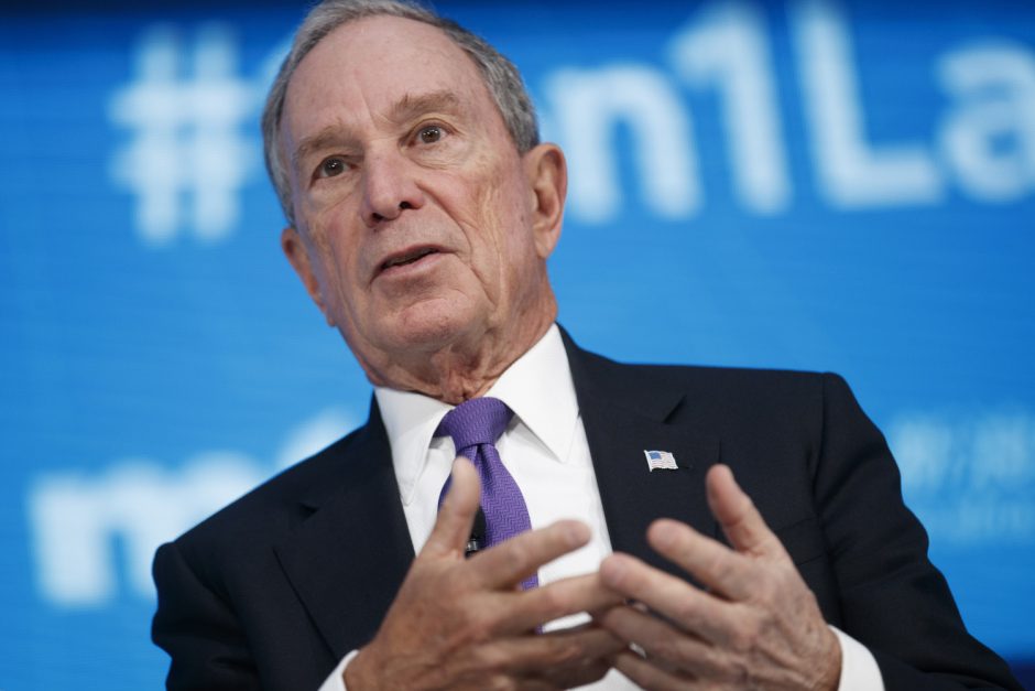 Buvęs Niujorko meras M. Bloombergas svarsto siekti JAV prezidento posto