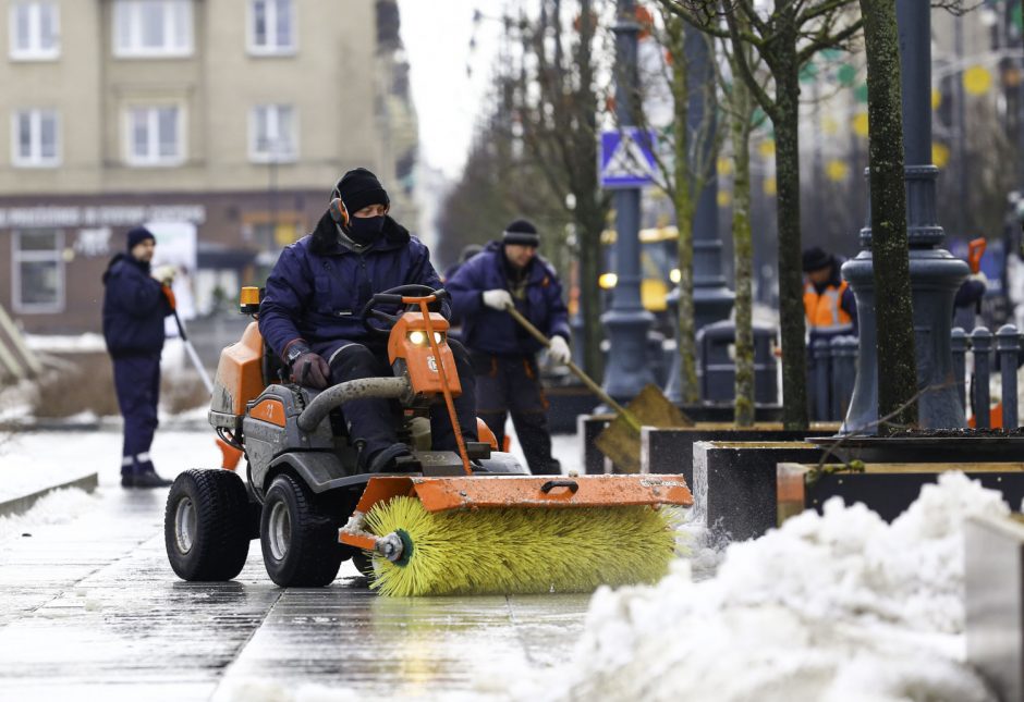 Už nevalytas teritorijas Vilniuje trims įmonėms skirta daugiau nei 340 tūkst. eurų baudų